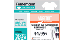 Desktop Screenshot of finnemann-flensburg.com